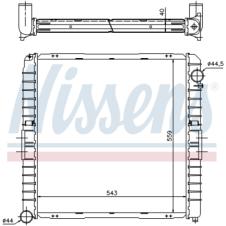 COOLANT RADIATOR WITH FRAME