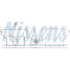 INTERNAL TWIN FAN BLOWER MOTOR