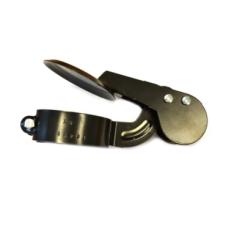 BLACK COATED EXHAUST RAIN CAP 5"