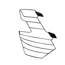 HEADLAMP PROTECTOR GRILLE DRIVER SIDE RH