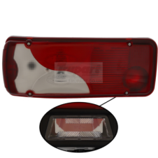 REAR COMBINATION LAMP WITH NUMBER PLATE LAMP PASSENGER SIDE LH