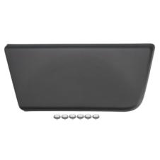 BLACK FRONT DOOR PROTECTIVE TRIM PANEL PASSENGER SIDE LH