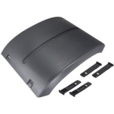 REAR AXLE 'SEMI FLAT WING TOP WITH STRAPS