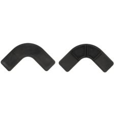 UNIVERSAL SIDE GUARD RAIL CORNER PLASTIC END CAP (PACK OF TWO)