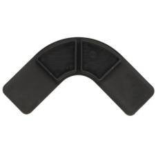 UNIVERSAL SIDE GUARD RAIL CORNER PLASTIC END CAP (PACK OF TWO)