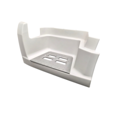 LOWER SINGLE STEP SURROUND & TREAD PLATE PASSENGER SIDE LH