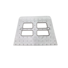 LOWER SINGLE STEP SURROUND & TREAD PLATE PASSENGER SIDE LH