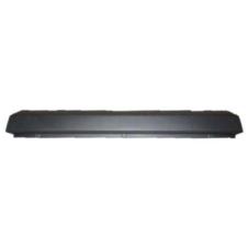 GREY REAR CENTRAL BUMPER WITH 4 CUTTING MARKS FOR SENSORS