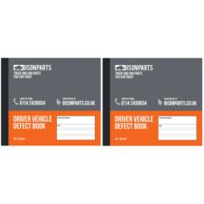 50 PAGE DUPLICATE VEHICLE DAILY CHECK & DEFECT BOOK (PK2)
