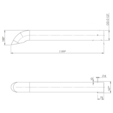 EXHAUST TAIL PIPE