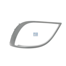 SILVER PAINTED HEADLAMP SURROUND TRIM PASSENGER SIDE LH