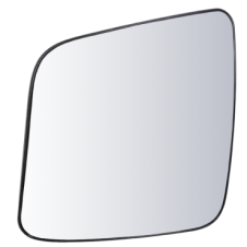 HEATED WIDE ANGLE MIRROR GLASS DRIVER SIDE RH