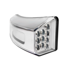 'SILVER LED SIDE REPEATER LAMP DRIVER SIDE RH