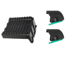 BATTERY BOX COVER WITH LOCKING CLIPS
