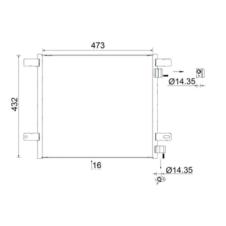 AIR CONDITIONING CONDENSER