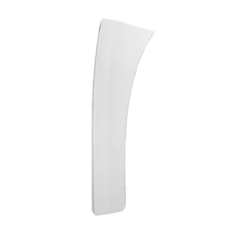 PAINTED WHITE CAB DROPWING END COVER PANEL DRIVER SIDE RH
