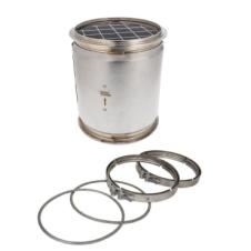 NEW UNIT DIESEL PARTICULATE FILTER WITH CLAMPS & GASKETS