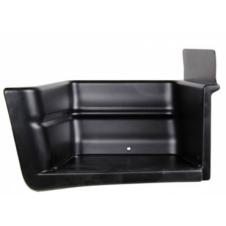 BLACK LOWER SINGLE STEP SURROUND DRIVER SIDE RH