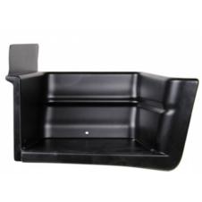BLACK LOWER SINGLE STEP SURROUND DRIVER SIDE RH