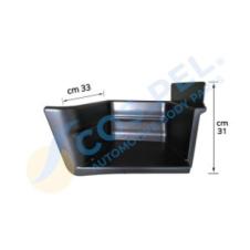 BLACK LOWER SINGLE STEP SURROUND DRIVER SIDE RH
