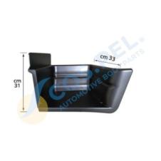 BLACK LOWER SINGLE STEP SURROUND DRIVER SIDE RH