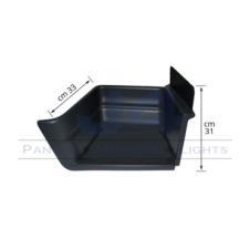 GREY LOWER SINGLE STEP SURROUND DRIVER SIDE RH