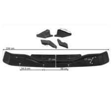 COMPLETE SUNVISOR WITH FITTING MOUNTING KIT