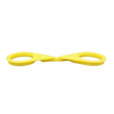 YELLOW SINGLE POINT TWIN WHEEL NUT INDICATOR 33MM