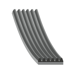 V-RIBBED AUXILIARY BELT 922MMx4