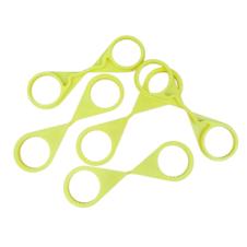 YELLOW SINGLE POINT TWIN WHEEL NUT INDICATOR 33MM PKT 5