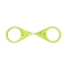 YELLOW SINGLE POINT TWIN WHEEL NUT INDICATOR 33MM PKT 10