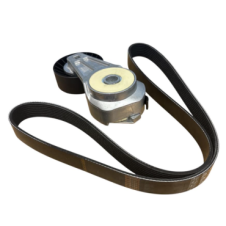 AUXILIARY BELT TENSIONER KIT WITH PLASTIC PULLEY