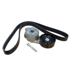 AUXILIARY BELT TENSIONER KIT WITH METAL PULLEY