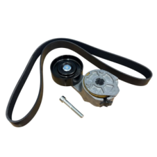 AUXILIARY BELT TENSIONER KIT WITH METAL PULLEY
