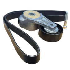 AUXILIARY BELT TENSIONER KIT WITH METAL PULLEY