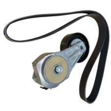 AUXILIARY BELT TENSIONER KIT WITH METAL PULLEY