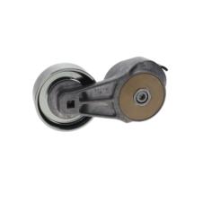 AUXILIARY BELT TENSIONER WITH METAL PULLEY