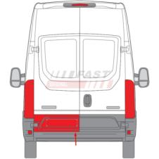 REAR DOOR PROTECTIVE TRIM PANEL PASSENGER SIDE LH