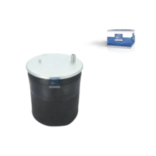 REAR SUSPENSION AIR SPRING WITH STEEL PISTON