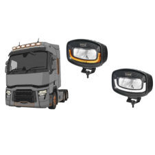 LED BLACK DRIVING LAMP WITH POSITION LIGHT