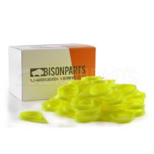 41MM WHEEL NUT INDICATOR YELLOW (PKT 24)