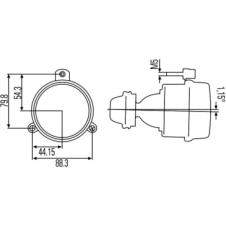 FRONT HALOGEN FOG LAMP