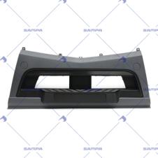 GREY 'TEXTURED FINISH FRONT BUMPER CENTRE