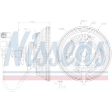 VISCOUS FAN CLUTCH HUB ONLY