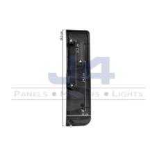 FRONT GRILLE COVER PANEL DRIVER SIDE RH