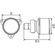 HALOGEN REAR BRAKE & TAIL LAMP