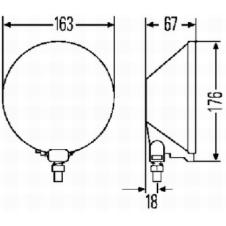 'COMET 500 HIGH BEAM DRIVING LAMP 12V