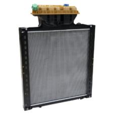 COOLANT RADIATOR WITH EXPANSION HEADER TANK