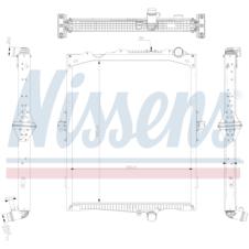 COOLANT RADIATOR WITH FRAME