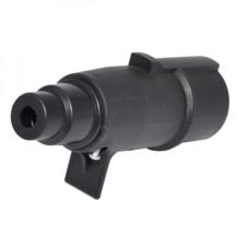 7 PIN S' TYPE PLASTIC PLUG 24V